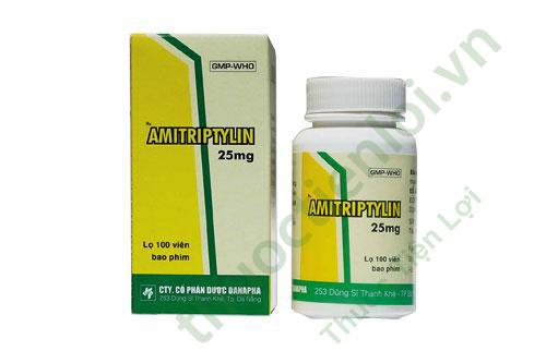 Amitriptylin 25Mg Danapha (C/100V) 1 Amitriptylin 25Mg Danapha (C/100V)