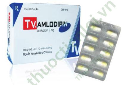 Amlodipin 5Mg - T.V Pharm (H/30V)