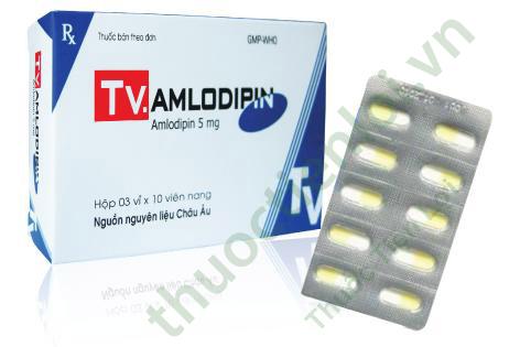 Amlodipin 5Mg - T Amlodipin 5Mg - T.V Pharm (H/30V)