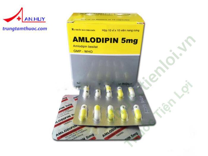 Amlodipin 5Mg Vidipha (H/100V)(Nang)
