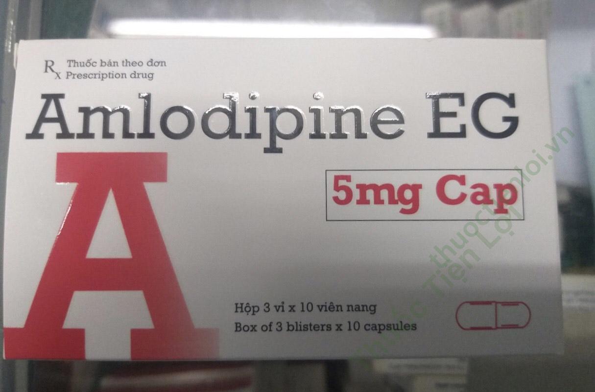 Amlodipine Eg 5Mg Capsules Pymepharco (H/30V) 1 Amlodipine Eg 5Mg Capsules Pymepharco (H/30V)