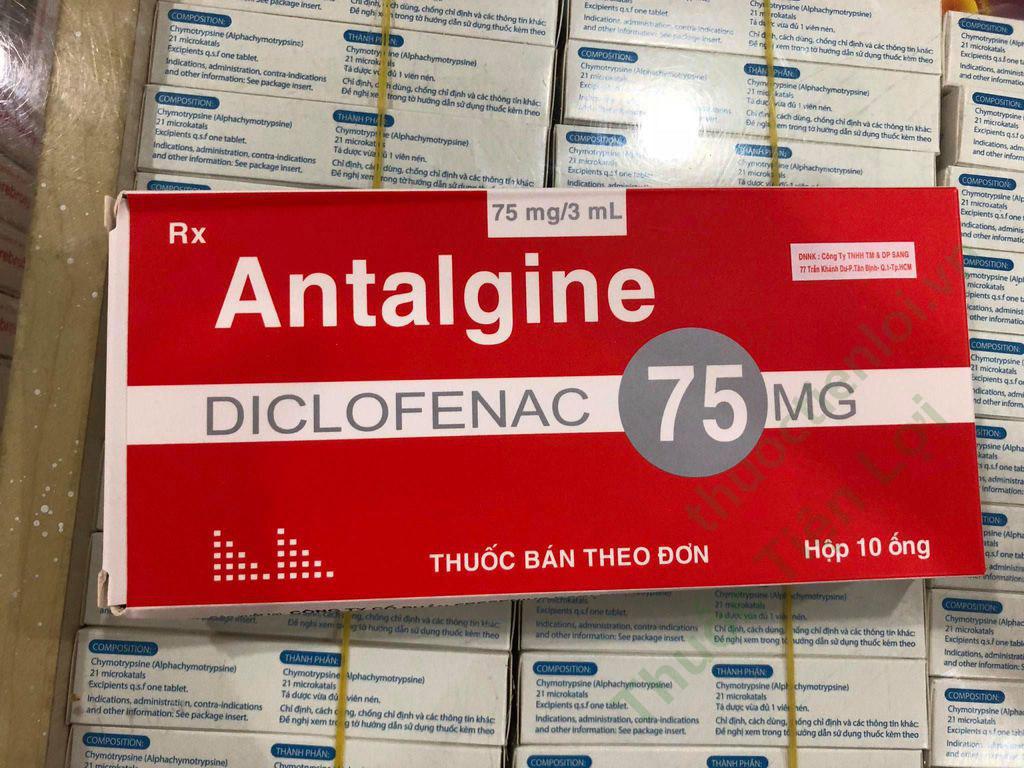 Antalgine Inj Antalgine Inj. 75Mg 3MLx10S