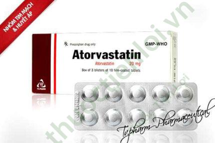 Atorvastatin 20Mg - T.V Pharm (H/30V)