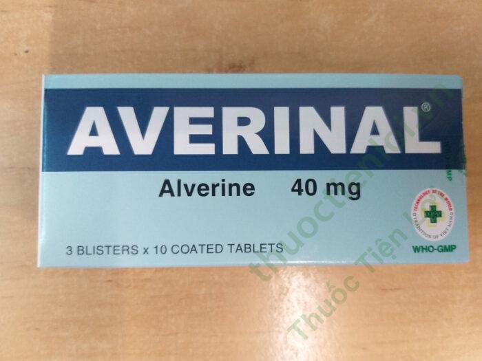 Averinal Alverine 40Mg - OPV (H/30V)