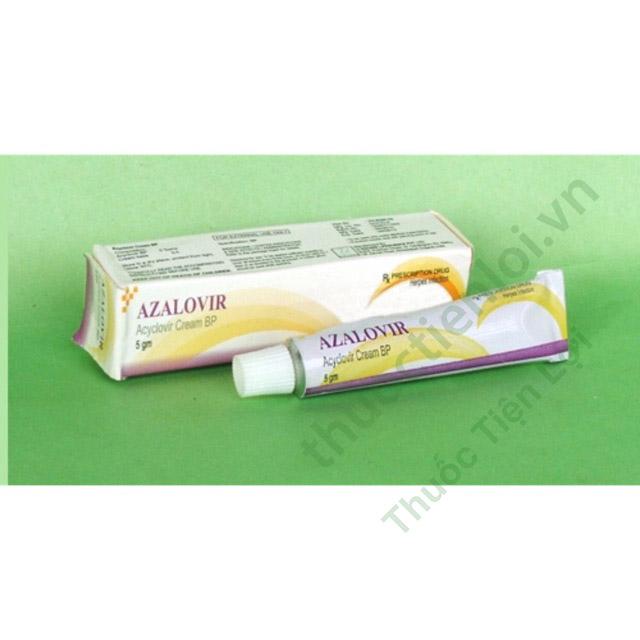 Azalovir Acyclovir Cream Ấn (Tube/5G) 1 Azalovir Acyclovir Cream Ấn (Tube/5G)