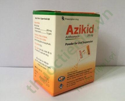 Azikid Azithromycin 200Mg Thanh Hóa (H/12G)