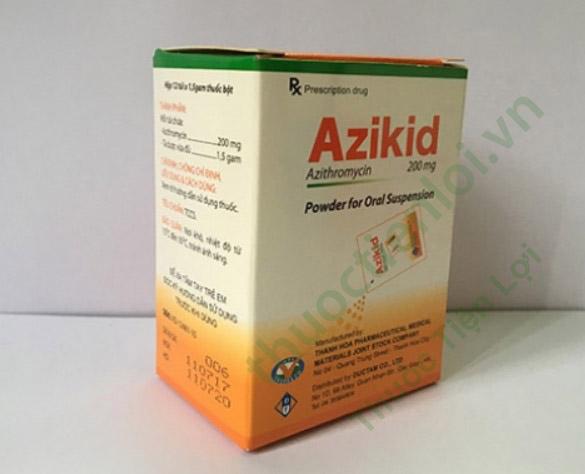 Azikid Azithromycin 200Mg Thanh Hóa (H/12G) 1 Azikid Azithromycin 200Mg Thanh Hóa (H/12G)