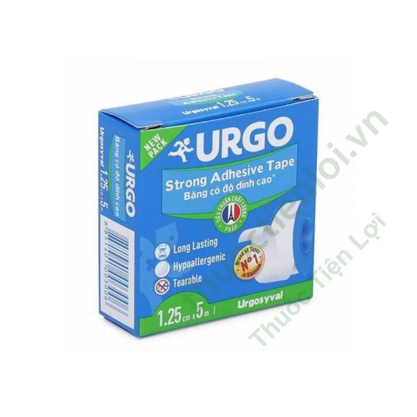 Băng Keo Lụa Urgo 1 Băng Keo Lụa Urgo 1.25CMx5M (Cuộn)