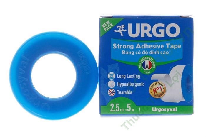 Băng Keo Lụa Urgo 2 Băng Keo Lụa Urgo 2.5CMx5M (Cuộn)