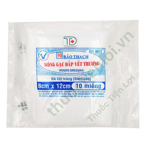Băng Gạc Đắp Vết Thương Bảo Thạch 8CMx12CM 1 Băng Gạc Đắp Vết Thương Bảo Thạch 8CMx12CM