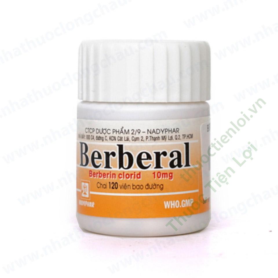 Berberal Berberin 10Mg Nadyphar (C/120V) 1 Berberal Berberin 10Mg Nadyphar (C/120V)