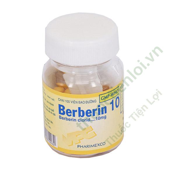 Berberin 10Mg Cửu Long (C/100V) 1 Berberin 10Mg Cửu Long (C/100V)