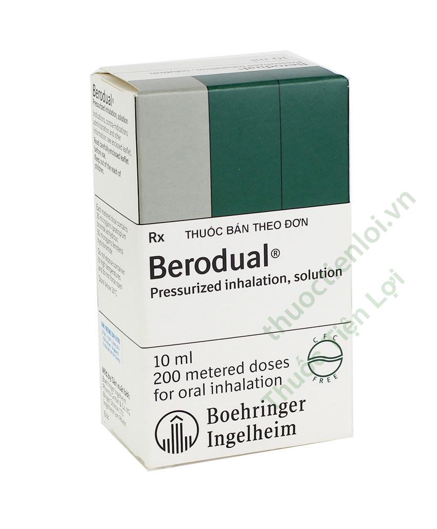 berodual_10ml.jpg Berodual Mdi 10ML (Hfa) Xịt Boehringer Ingelheim - Ảnh 1