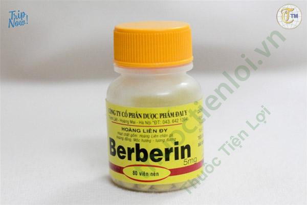 Biberin Berberin 10Mg Hoàng Bảo Ngân (C/100V) 1 Biberin Berberin 10Mg Hoàng Bảo Ngân (C/100V)