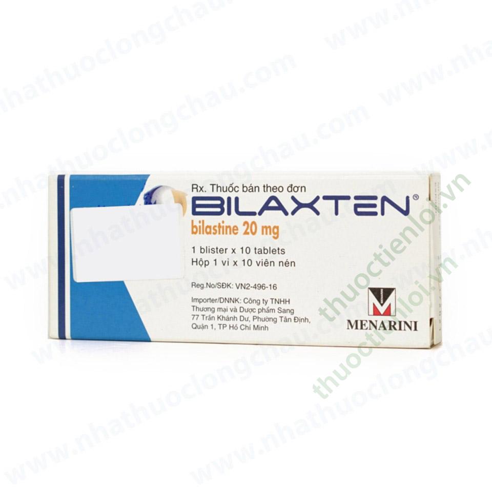 bilaxten_20mg.jpg Bilaxten Bilastin 20Mg - Menarini (h/10v) - Ảnh 1