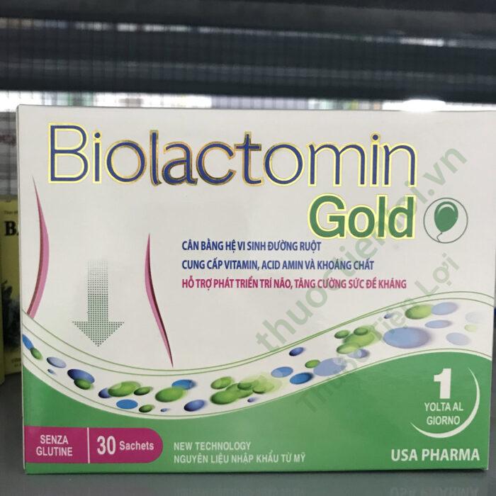 Biolactomin Gold Xanh USA Pharma (H/30G)