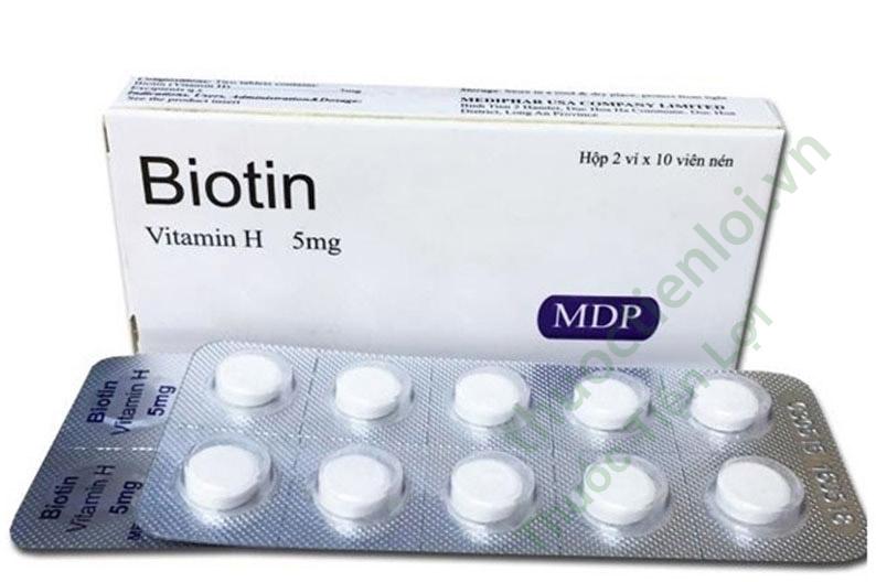 Biotin 5Mg Vitamin H Mediphar (H/20V) 1 Biotin 5Mg Vitamin H Mediphar (H/20V)