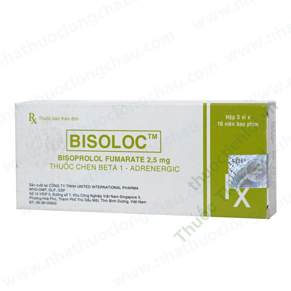 Bisoloc 2 Bisoloc 2.5Mg 3X10S