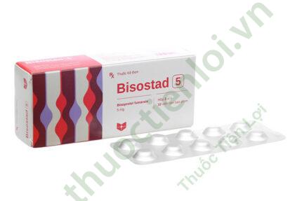 Bisoprolol 5Mg ( Mẫu Mới Bisostad ) - Stada (H/30V)