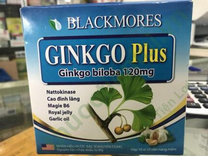 Blackmores Ginkgo Plus 120Mg - Dpqt Usa (H/100V)