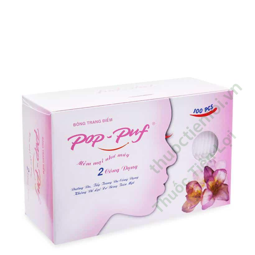 Bông Tẩy Trang Pop Puf (H/100M) 1 Bông Tẩy Trang Pop Puf (H/100M)