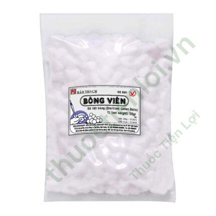 Bông Viên Y Tế Bảo Thạch 50Gr