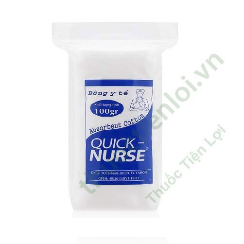 Quick Nurse-Bông Gòn Cuộn 100G 1 Quick Nurse-Bông Gòn Cuộn 100G