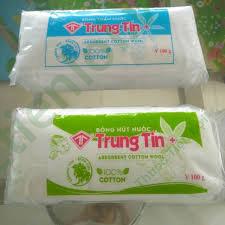 Bông Y Tế Trung Tín 100Gr (G/100Gr) 1 Bông Y Tế Trung Tín 100Gr (G/100Gr)