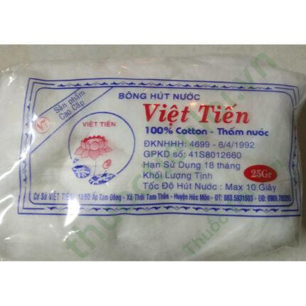 Bông Y Tế Việt Tiến (Bịch 50 Gói X 25Gr)