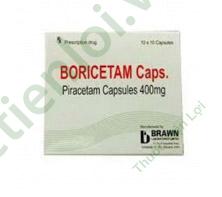 Boricetam Piracetam Capsules 400Mg - Brawn (H/100V)