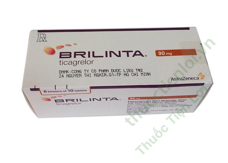 brilinta.jpg Brilinta 90Mg 6 X10S AstraZeneca (h/60v) - Ảnh 1