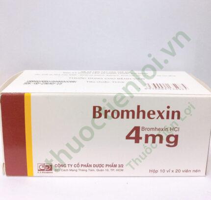 Bromhexin 4Mg - F.T (H/200V)