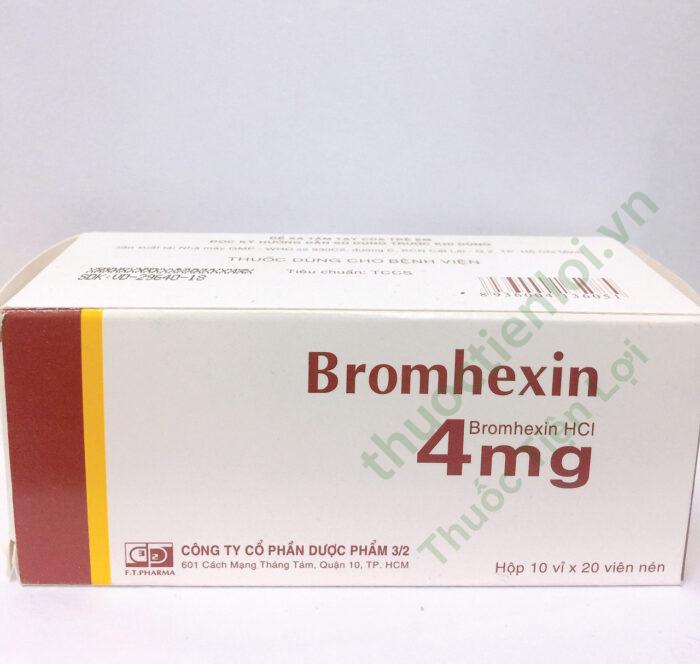 Bromhexin 4Mg - F.T (H/200V)
