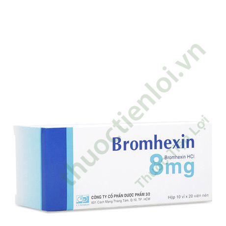 Bromhexin 8Mg H/200 - F Bromhexin 8Mg H/200 - F.T