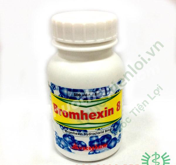 Bromhexin 8Mg Vacopharm (C/500V) 1 Bromhexin 8Mg Vacopharm (C/500V)