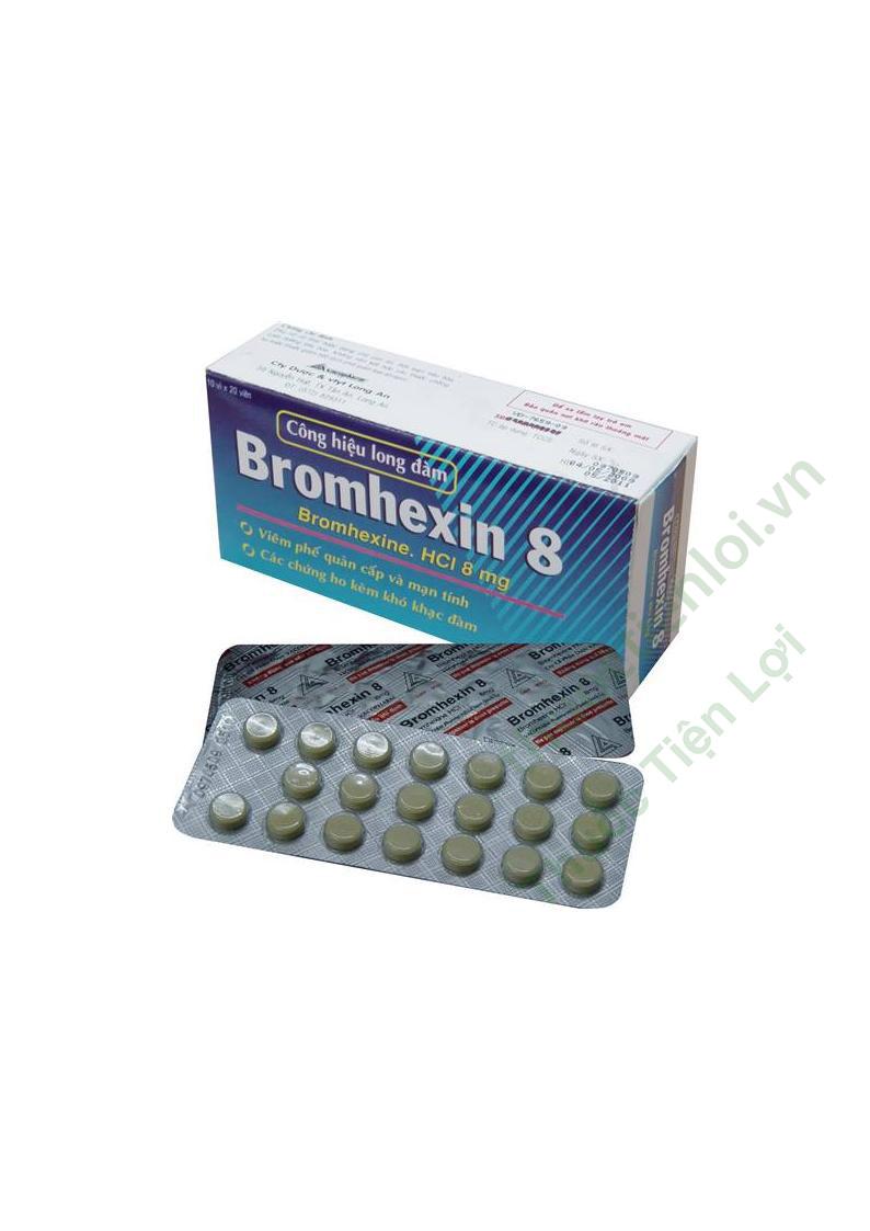 Bromhexin 8Mg - Vacopharm (H/200V) 1 Bromhexin 8Mg - Vacopharm (H/200V)