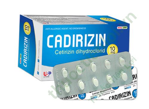Cadirizin Cetirizine 10Mg USP (H/100V) 1 Cadirizin Cetirizine 10Mg USP (H/100V)