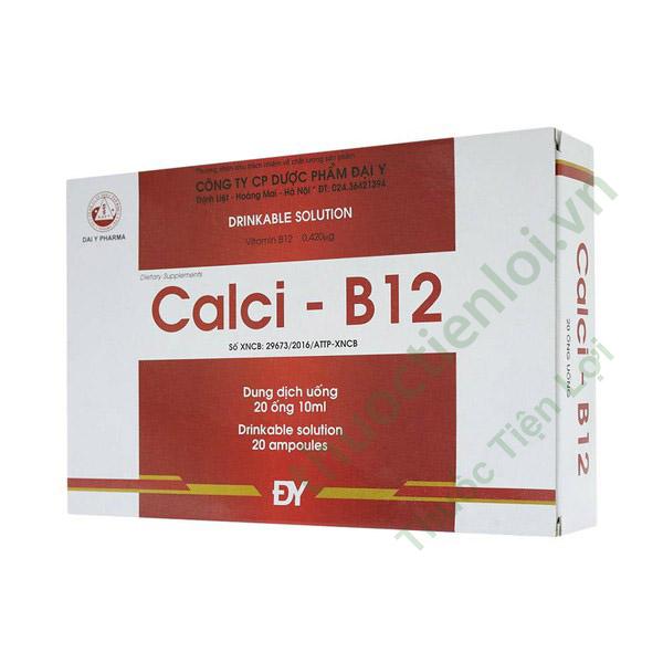 Calci B12 Đại Uy (H/20O/10ML) 1 Calci B12 Đại Uy (H/20O/10ML)