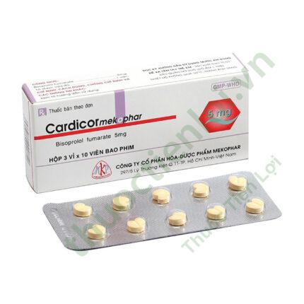 Cardicor Bisoprolol 5Mg Mekophar (H/30V)