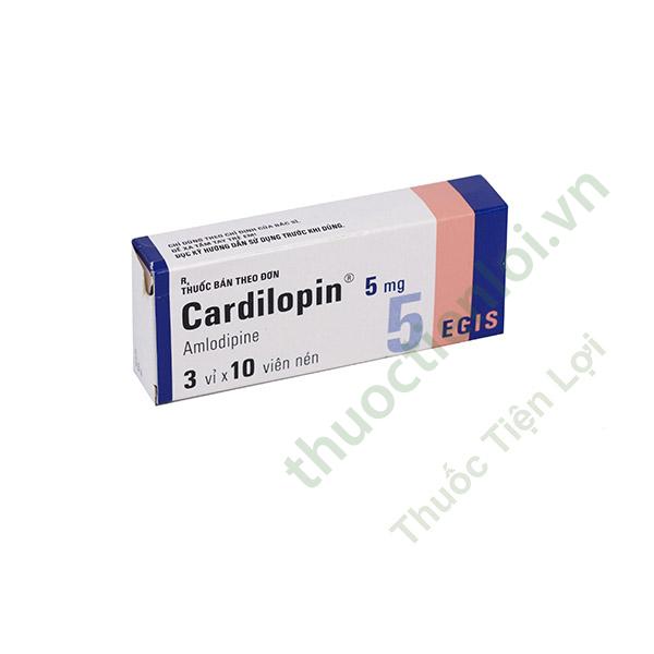 Cardilopin 5Mg EGIS (H/30V) 1 Cardilopin 5Mg EGIS (H/30V)