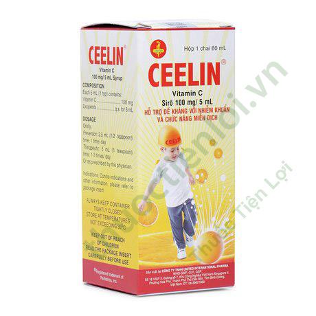 Ceelin Vitamin C 100Mg/5ML United (C/60ML) 1 Ceelin Vitamin C 100Mg/5ML United (C/60ML)