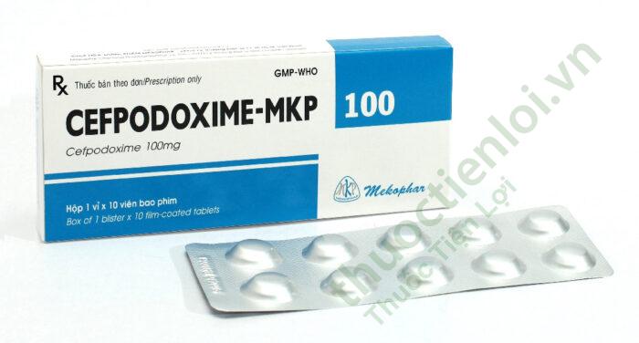 Cefpodoxime-MKP 100 Mekophar (H/10V)