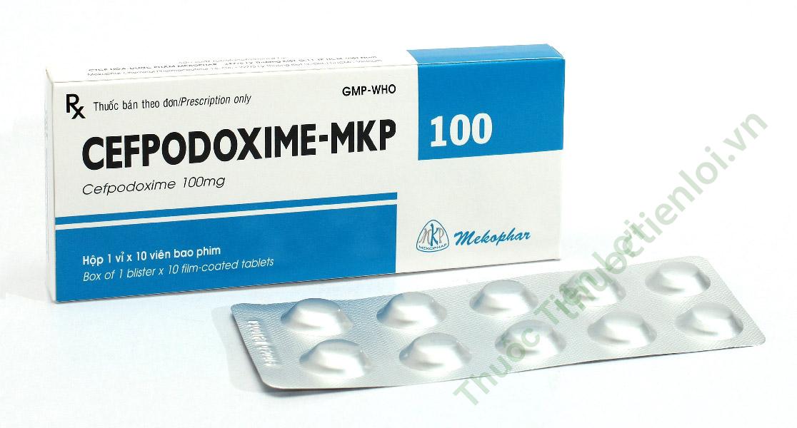 Cefpodoxime-MKP 100 Mekophar (H/10V) 1 Cefpodoxime-MKP 100 Mekophar (H/10V)