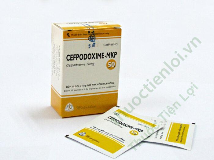 Cefpodoxime-MKP 50 Mekophar (H/12G)