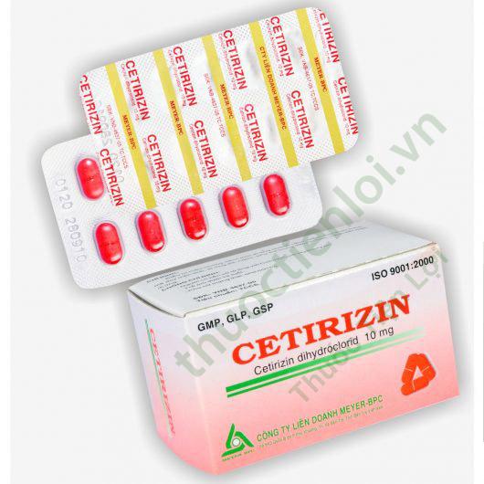 Cetirizin 10Mg - Meyer (H/100V) 1 Cetirizin 10Mg - Meyer (H/100V)