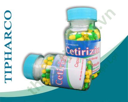 Cetirizin 10Mg Capsules Tipharco (C/200V)
