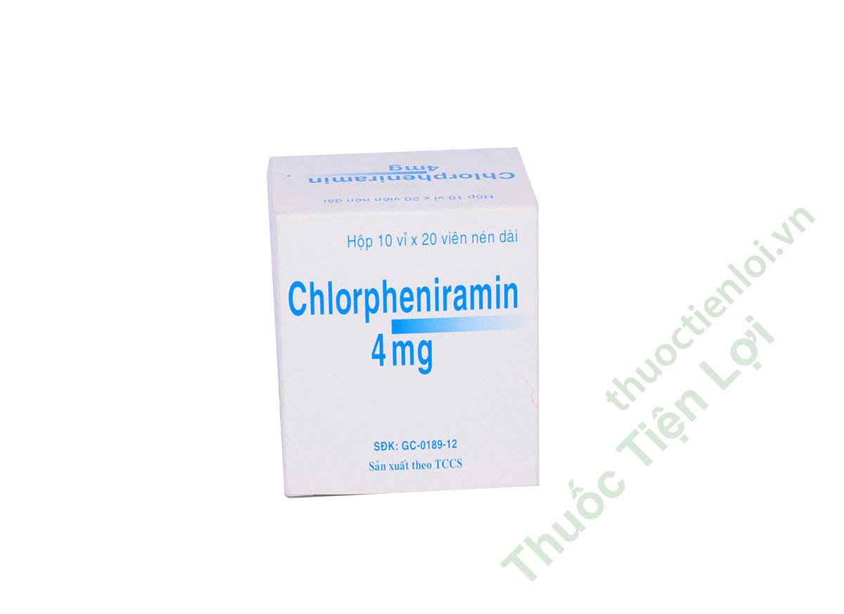 Clorpheniramin 4Mg Khánh Hội (H/200V) 1 Clorpheniramin 4Mg Khánh Hội (H/200V)