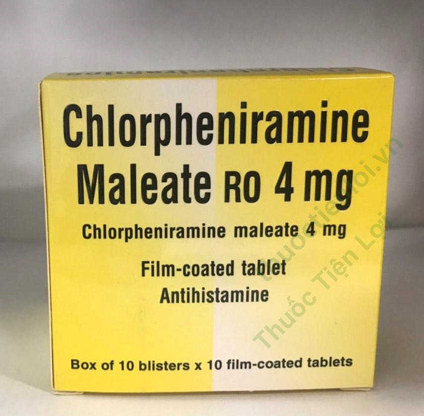 Chlorpheniramine 4Mg Imexpharm (H/100V) 1 Chlorpheniramine 4Mg Imexpharm (H/100V)