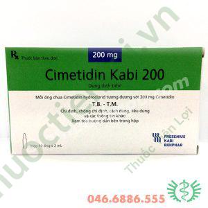 Cimetidin Kabi 200Mg (H/10O/2ML) 1 Cimetidin Kabi 200Mg (H/10O/2ML)