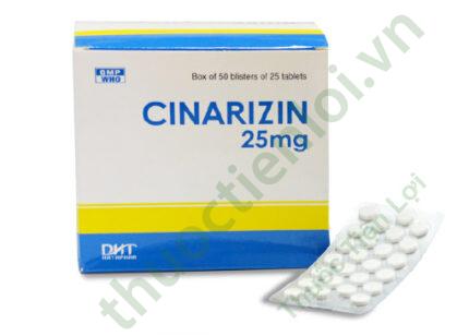 Cinarizin 25Mg Hataphar (H/50V/25V)